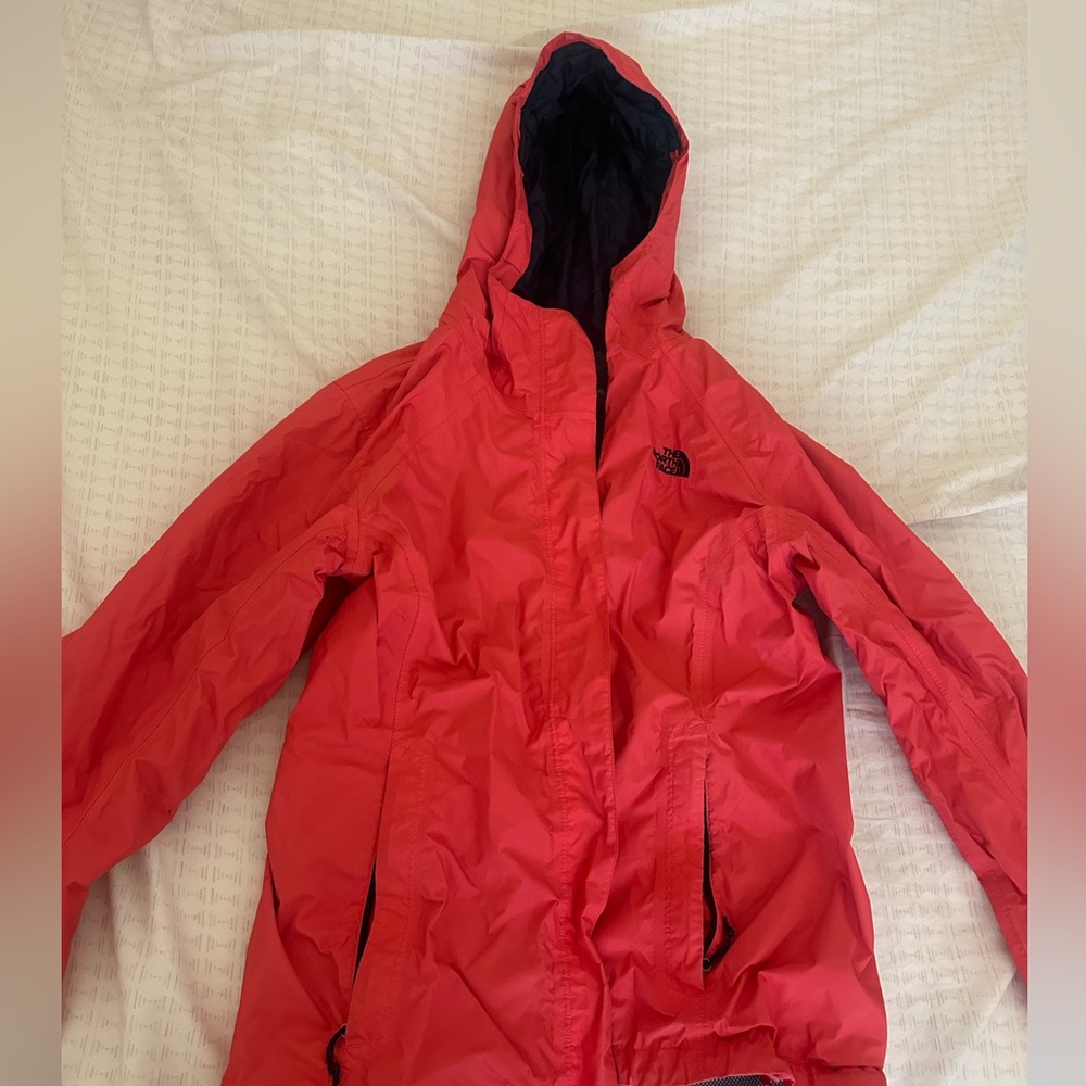 The North Face rain jacket